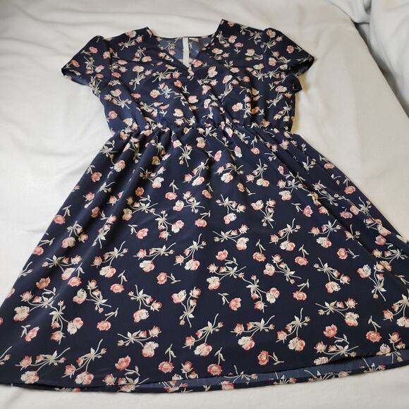 Urban Outfitters Reformed Floral Mini Dress, L - Picture 3 of 10
